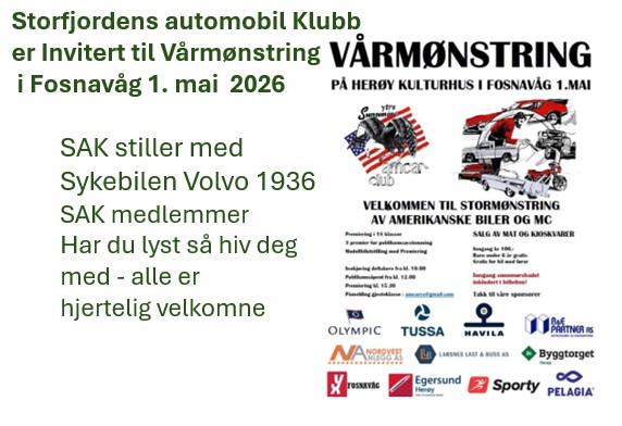 Artikkelbilde til artikkelen 1. Mai Fosnavåg SAK medlemmer invitert med 26