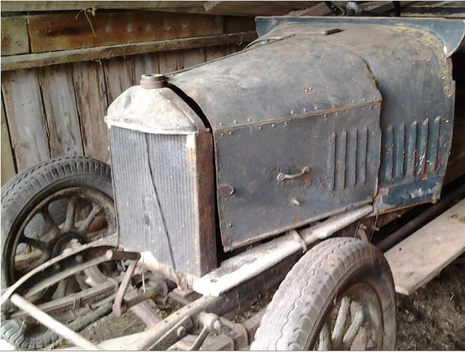 1926 Morris Cowley traktorbil