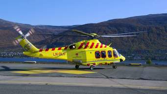 Temakveld hos Luftambulansetenesten